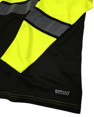Buffalo Outdoors® Class 2 Hi-Vis Long Sleeve Safety T-Shirt