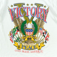 VINTAGE Operation Desert Storm 1991 Shirt Adult Large Military Eagle USA 90s VTG