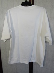 NWT UNIQLO Airism Cotton Crew Neck Oversized White Cotton T-Shirt Men’s M