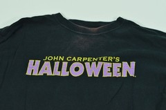 John Carpenter’s Halloween Horror Movie Long Sleeve Promo Shirt Black (Stain) L