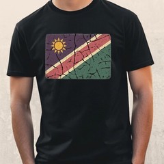 Mens Namibia Motif Cotton T-Shirt Size S to 5XL