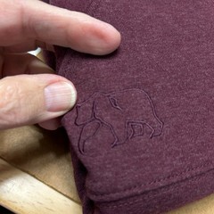 The Normal Brand Puremeso Long Sleeve Henley Shirt Men’s Size XL Wine NWT