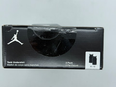 NEW 2 PACK NIKE JORDAN FLIGHT MENS COTTON STRETCH CREW NECK UNDERSHIRT MEDIUM BK