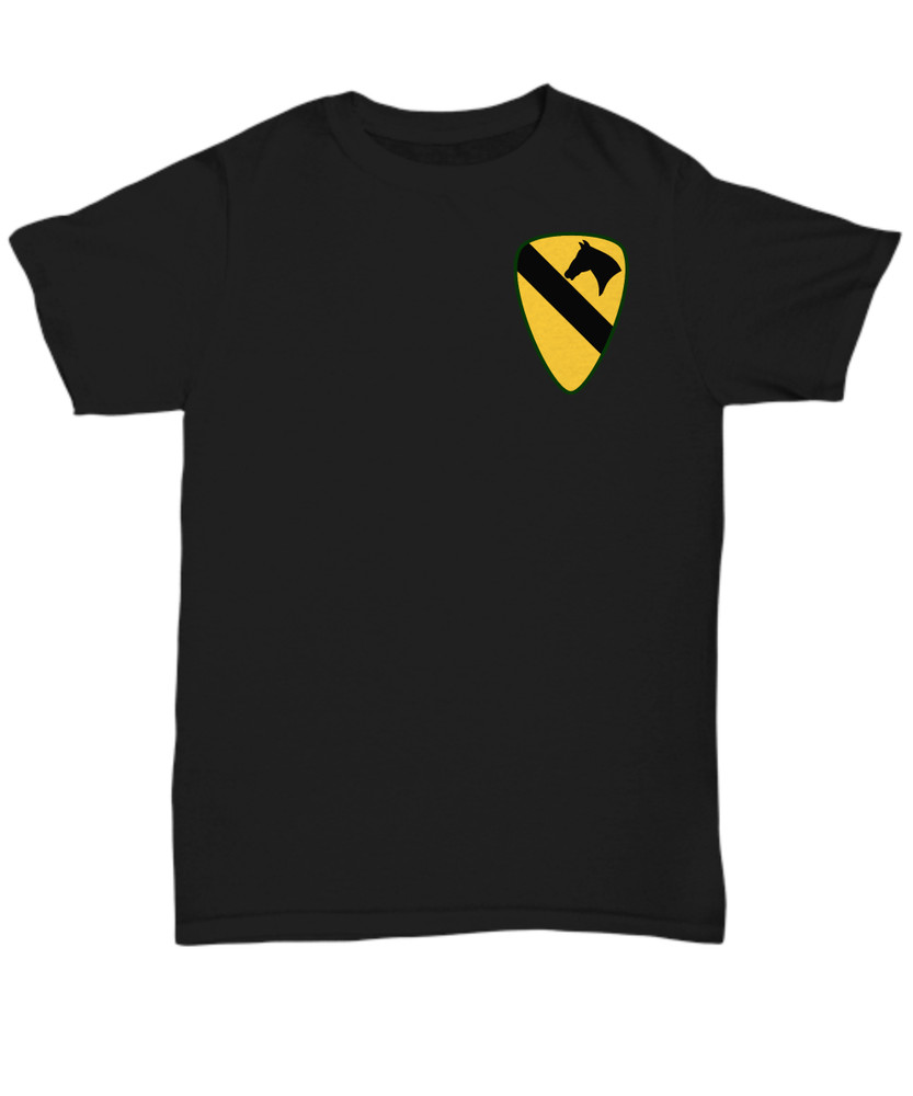 1st Cavalry Shirt – 1st CAV Division Patch – Unisex Tee