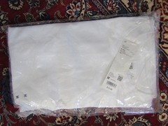 NWT UNIQLO Airism Cotton Crew Neck Oversized White Cotton T-Shirt Men’s M