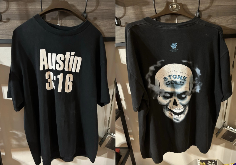 Vintage 90s WWF Stone Cold Steve Austin 3:16 Smoking Skull Wrestling Shirt S-4XL