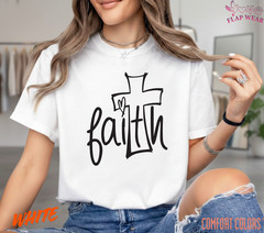 Unisex Faith Over Fear T-Shirt, Men T shirt,Women T shirt Gift Christian Top
