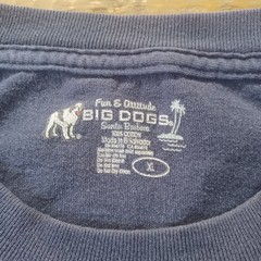 Vintage Big Dogs Casino Graphic Tee Black XL 100% Cotton 2007 Get Lucky Martini