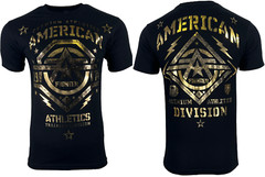 American Fighter Men’s T-shirt New Mexico Black Athletic MMA Black XS-5XL