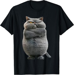 Smug Cat Funny Kitten Funny Gifts Funny Cat Cat Lover Gifts T-Shirt
