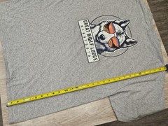 Port & Company XL Heather Gray Great Wolf Lodge Wolf Sunglasses T-Shirt