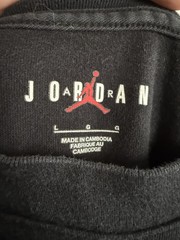 Air Jordan Jumpman Sport DNA 85 Black Grey T-Shirt DA9912 010 Men’s Size Large