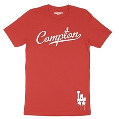 Compton West Coast Los Angeles LA California Graphic Hip Hop Men’s Tee