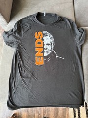 Halloween Ends 2022 Michael Myers Shirt XXL 2XL MOVIE PROMO DISTRICT MASK FACE