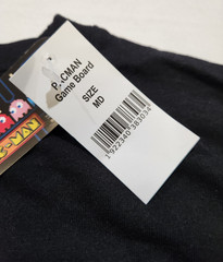 Pac-Man Brisco Brands Black T-Shirt M New