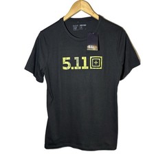 NEW 5.11 TACTICAL All Bark All Bite T-Shirt 100% Cotton 019 Black Size M