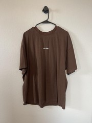 Kill Crew Porrada Series Vol. 1 Brown Oversized Heavyweight T-Shirt XL
