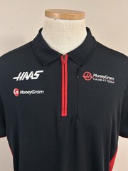 Haas Racing F1 Team Polo Shirt Moneygram Men’s Size EUR Large L