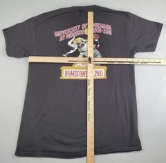 ULM Homecoming 2011 Shirt Mens M Black Uni Louisiana Monroe Circus 80 Years