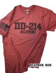 DD-214 Alumni Veteran Tshirt Choose your color