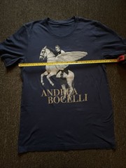 Andrea Bocelli Pegasus 30th Anniversary T-Shirt Size Small