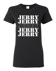 Jerry Springer 90s TV Radio Talk Show Icon Political Host Women Graphic Shirt
