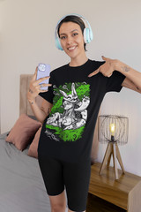 Made in Abyss T-Shirt Girl anime Kawai nanachi faputa Daily manga Black Shirt