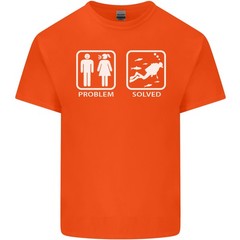 Scuba Diving Problem Solved Mens Light Cotton T-Shirt