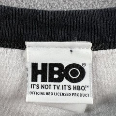 Vintage The Sopranos Shirt Mens XL White Ringer Bada Bing HBO Promo Tony Soprano