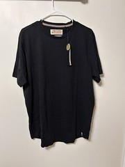 Free Planet Organic Cotton Men’s XL Black T-Shirt Crew Neck New NWT