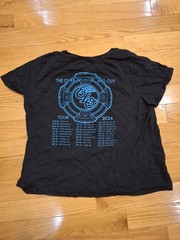 Jeff Lynne’s ELO Electric Light Orchestra Over And Out Tour 2024 Large Band Tee
