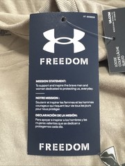 Under Armour UA Men’s Freedom Snake Knife Cotton Desert Sand T-Shirt NWT Size XL