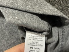 George T Shirt Mens 3XL (54-56) Grey Short Sleeve Crew Neck Tee NEW NWT