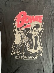 David Bowie 1972 World Tour T-Shirt