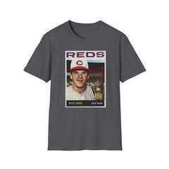 Pete Rose Rookie All Star Vintage T-Shirt, 1964 Baseball Card #125 – Unisex Gift
