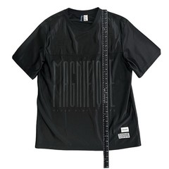 Soccer Jersey Style Shirt Mens Medium Black H&M Divided Short Sleeve Fashion Top