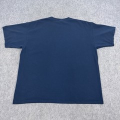 Yazbek Heavy Weight Short Sleeve Pullover T-Shirt Fits Men’s Size 2XL Navy Blue