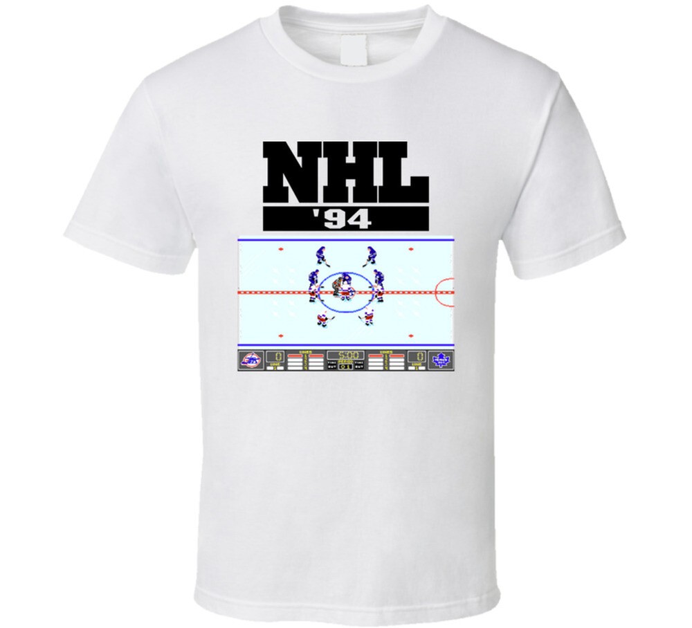 Nhl 94 Video Game Classic Retro Sports T Shirt
