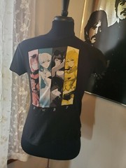 RWBY Men’s Size XS Anime Comics Women Black Tee Shirt 