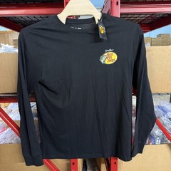 Bass Pro Shops Shirt Mens Large Black Johnny Morris Long Sleeve Tee NEW!