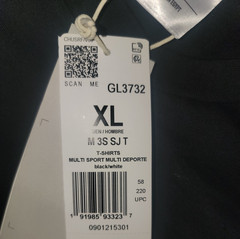 NEW MEN’S ADIDAS ORIGINALS 3 STRIPES TEE SHIRT ~SIZE XL #GL3732