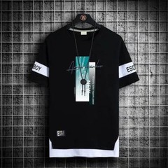 Camiseta De Verano Para Hombres Camisa Casual De Manga Corta Ropa De Moda Fiest