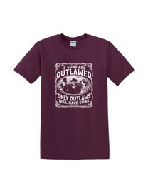 T-Shirt S to 2XL 3XL – THREE STOOGES OUTLAWS – HUMOR FUNNY MOE CURLY SHEMP LARRY