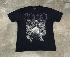 Cold Mind Apparel Heavy Metal Bodybuilding Weightlifting Black T-Shirt Men’s XL