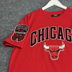 Chicago Bulls NBA CHAMPIONSHIP T-Shirt~Men’s XL~Pro Standard Red Crew neck