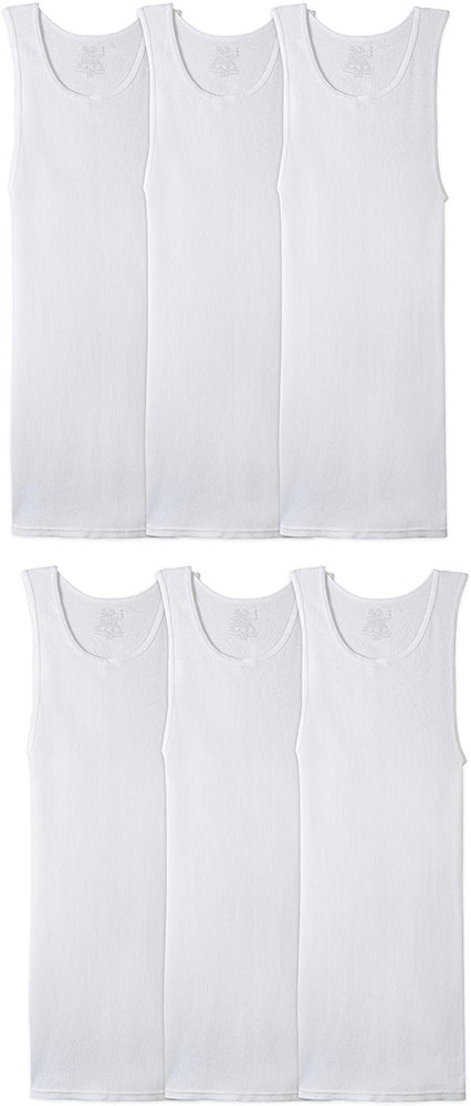 Fruit of the Loom Men’S Tag-Free Tank A-Shirt