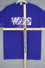 Matco Tools Shirt Mens M Purple Graphic Tee Double Sided Gildan Cotton