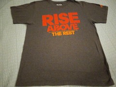 Men’s Medium Adidas Gray Rise Above The Rest T Shirt The Go-To Tee