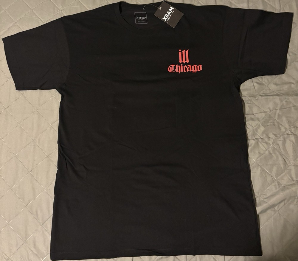 12AM Run T-Shirt “ill Chicago” NAS Hip Hop