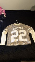 Size M – Bottega Desires Double Layered Jersey – Real Tree Camo – White